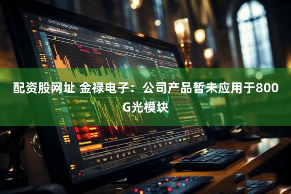配资股网址 金禄电子：公司产品暂未应用于800G光模块